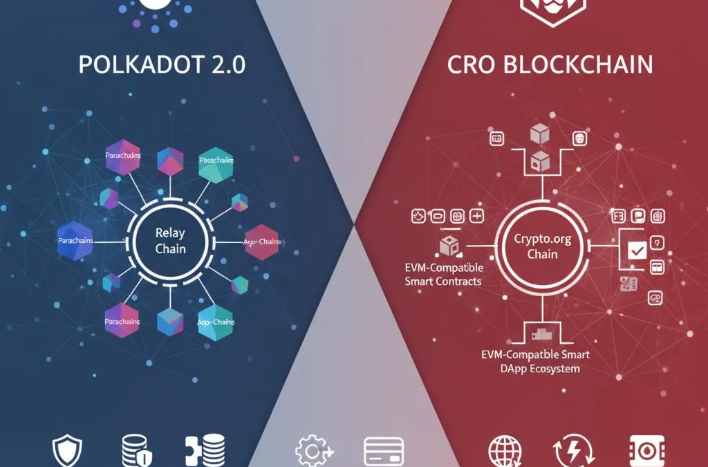 Polkadot 2.0 (y JAM) vs. Cronos/CRO (Crypto.com): ¿en qué se diferencian de verdad?