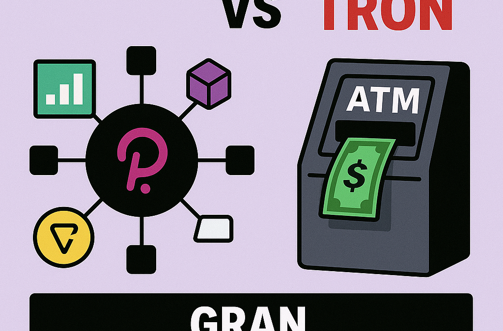 Polkadot vs. Tron: La Gran Brecha entre Innovación Fundamental y Valoración de Mercado