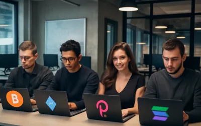 Ecosistemas de Desarrolladores en las Principales Blockchains (Top 20)